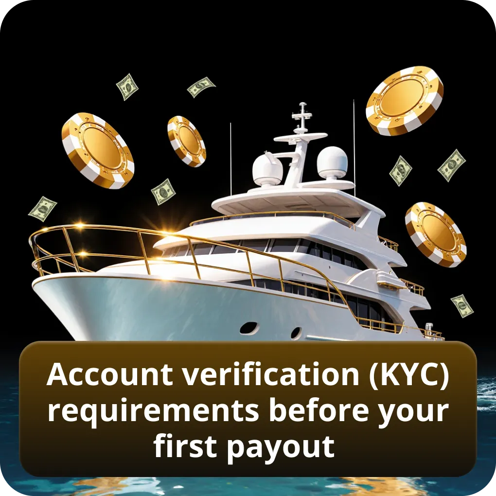 Account verification (KYC) requirements before your first payout